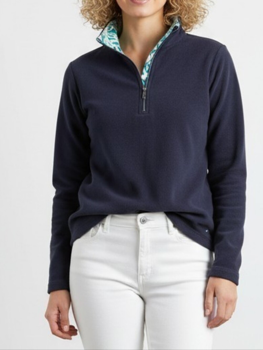Tommy Bahama Aruba 1/2 Zip Navy Sweatshirt - XS